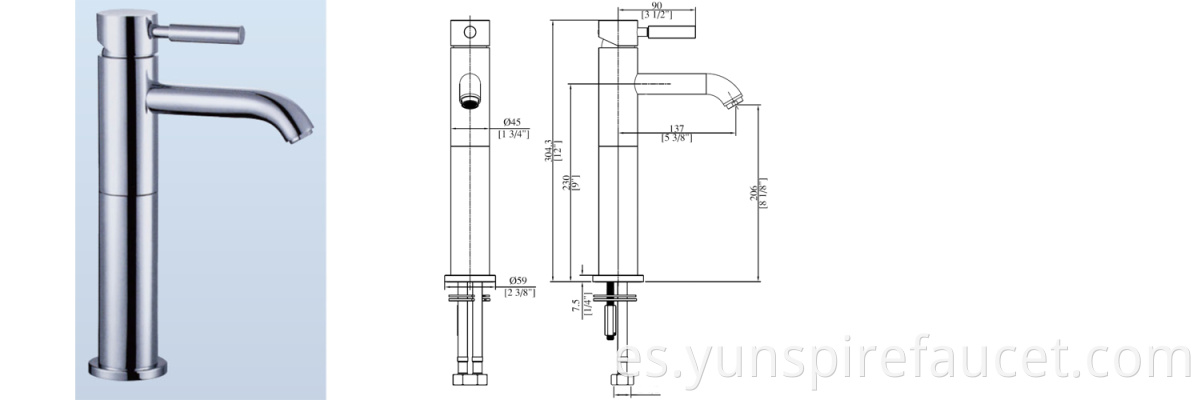 bathroom basin mixer